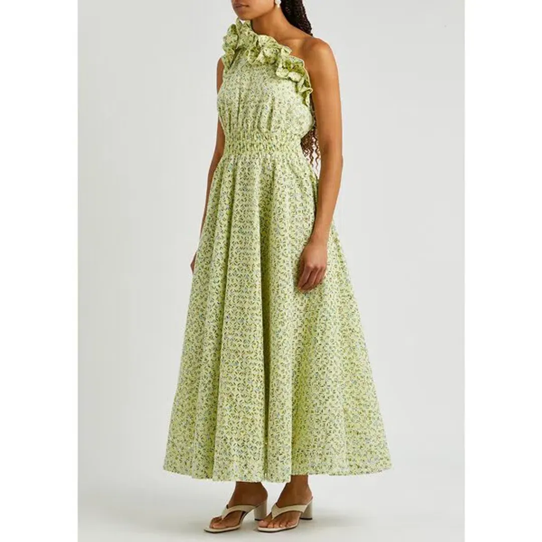 Alemais - Maeve Dress - RARE - One shoulder - Size 14 (fits 14 - 16 easily) for rent on The Volte - main image