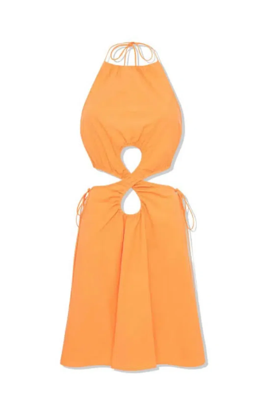 Sir the Label Coppola Mini Dress Papaya Casbah Size 8 for rent on The Volte - main image