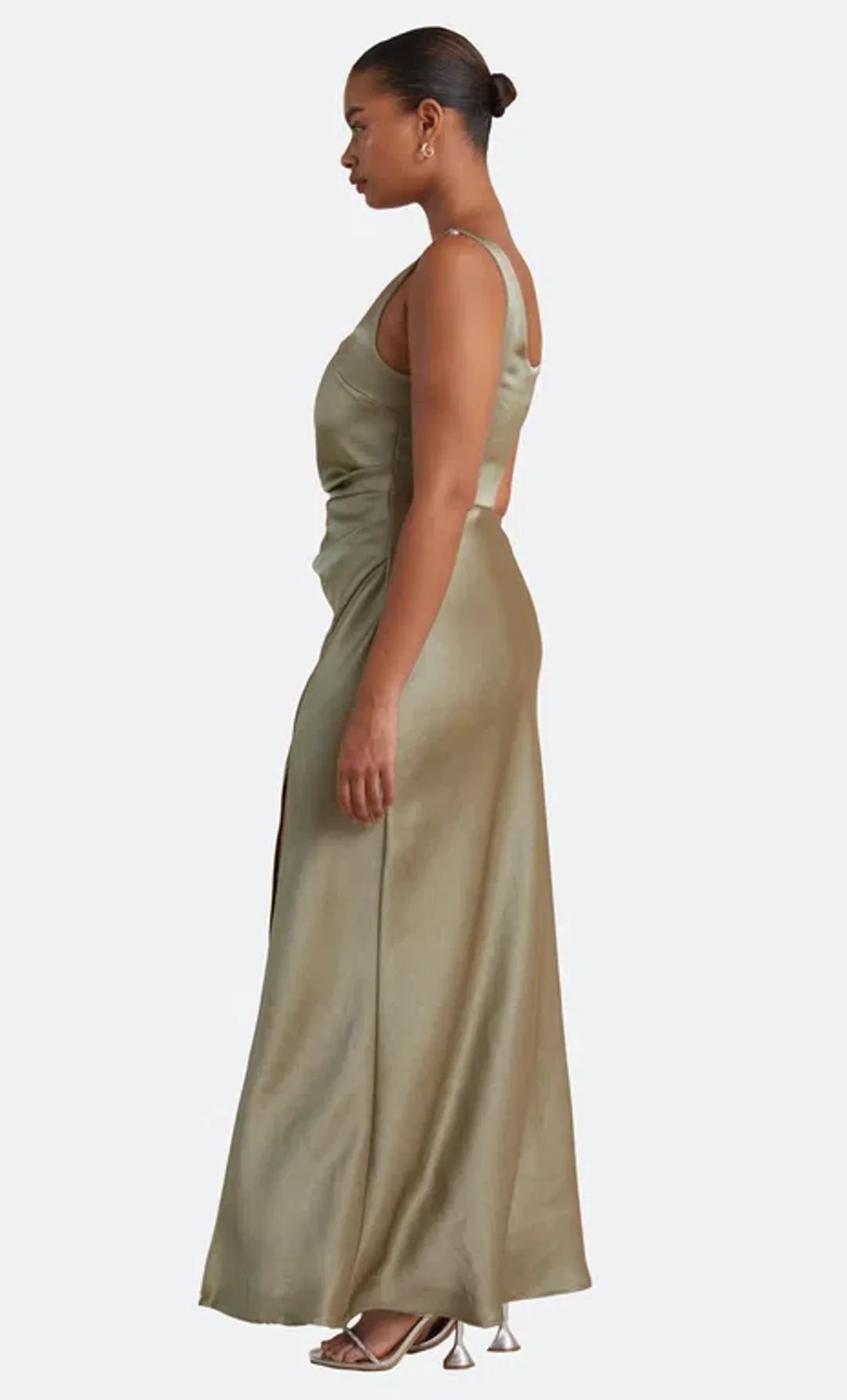 Bec & Bridge Dreamer Dress Green Size AU 6 for rent on The Volte - main image