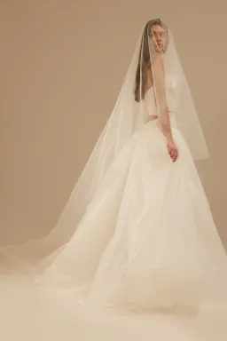 Kyha Studios Chosen Bridal Sheath Veil White  for rent on The Volte - image 3