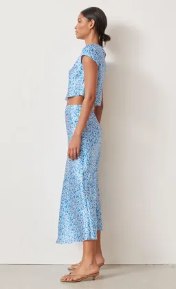 Bec & Bridge Alizee Top and Skirt Set Blue Size 10 for rent on The Volte - image 2
