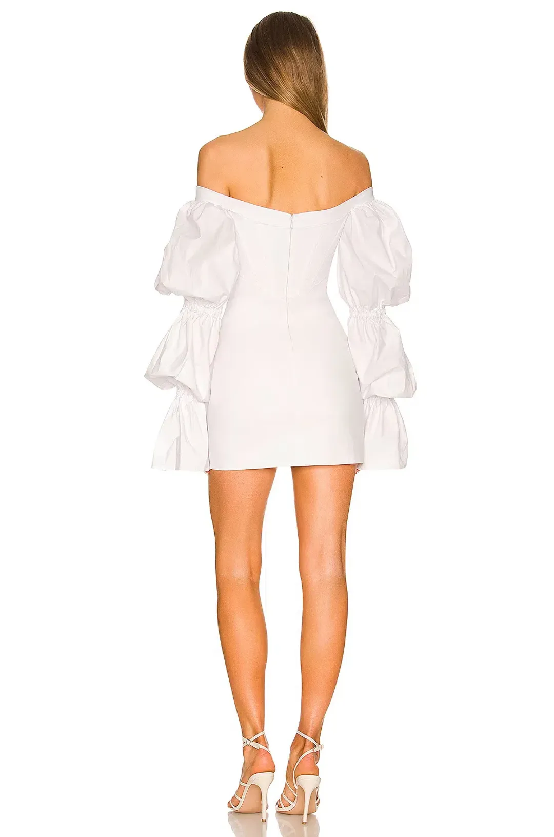 Natalie Rolt Kenzy Mini Dress White Size 8  for rent on The Volte - main image