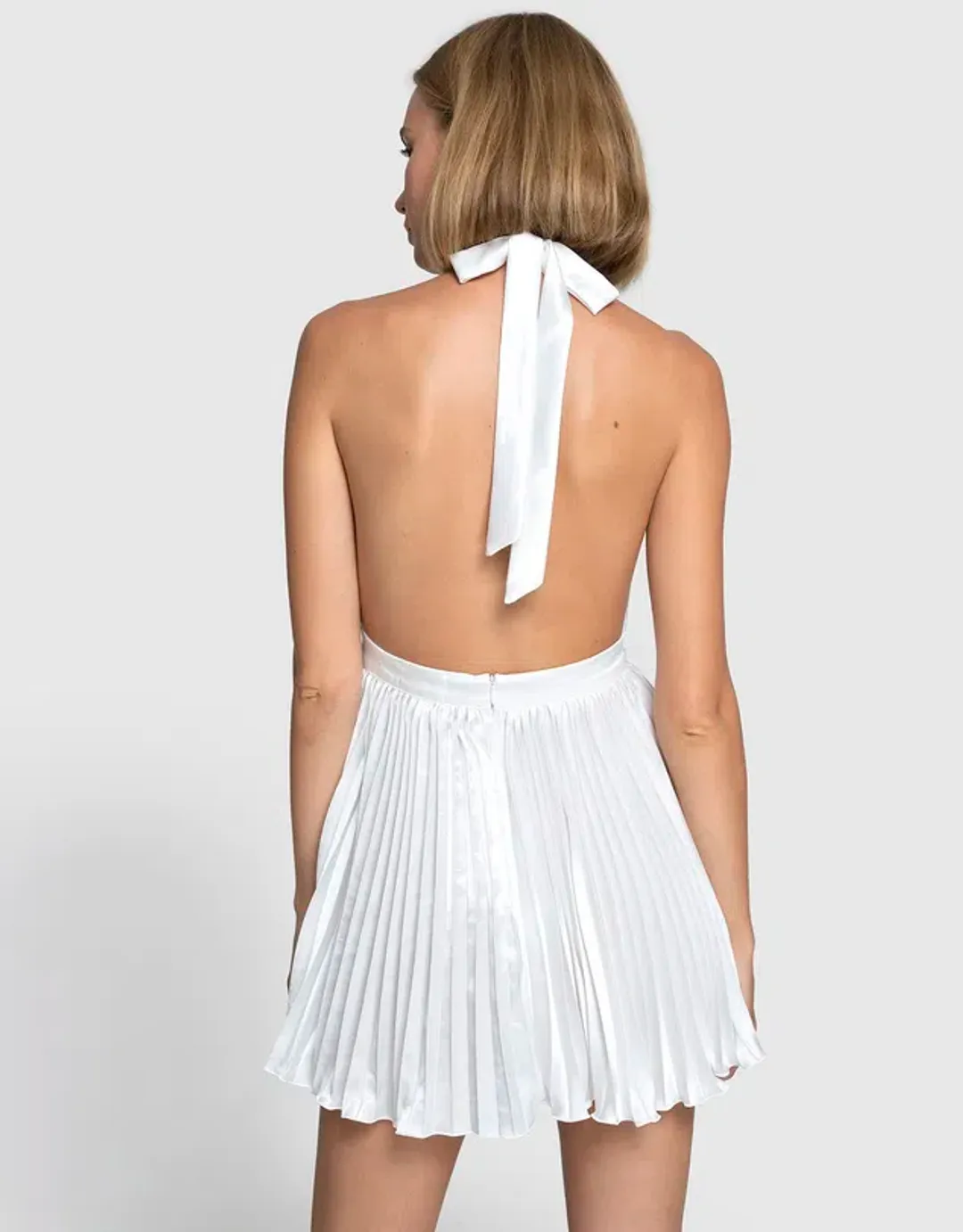 L'Idee Renaissance Mini Dress White Size 6 for rent on The Volte - main image