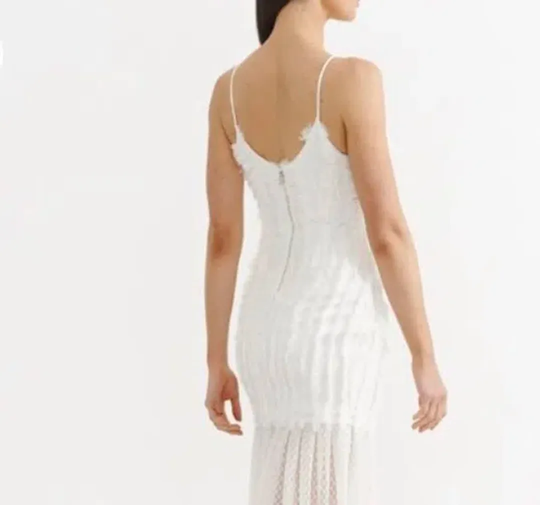 Asilio Hope For Heaven Dress White Size 8 for rent on The Volte - main image