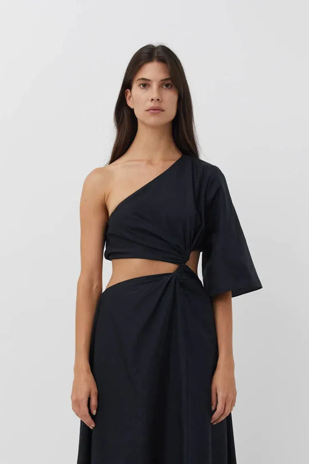 Camilla and Marc Wally Maxi Dress Black Size 8 for rent on The Volte - main image
