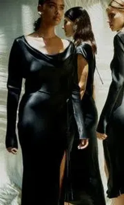 Bec & Bridge Long Sleeve Moondance Dress Maxi Black Size AU 12 for rent on The Volte - image 5