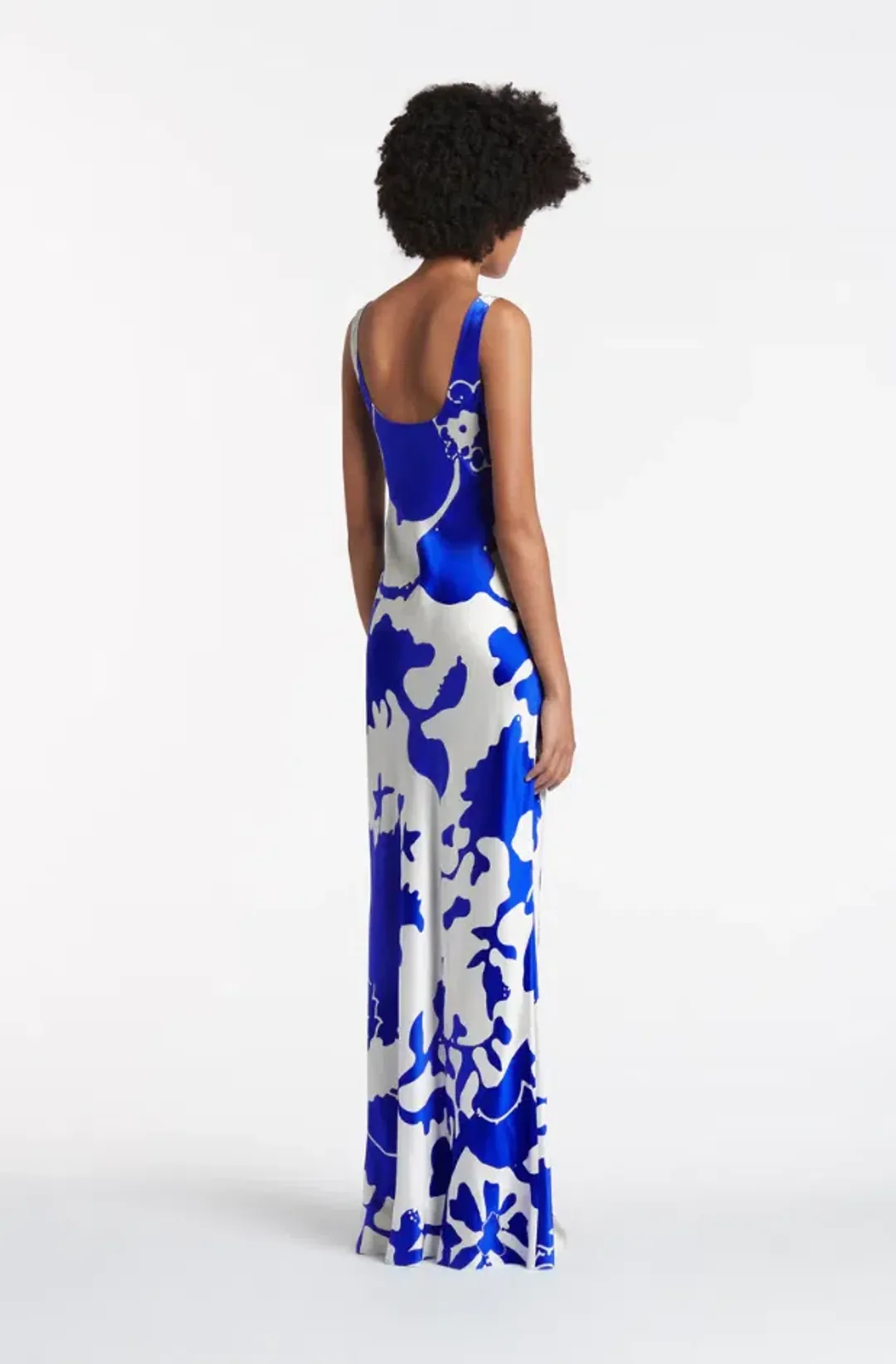 Sir the Label Esme Bias Dress Blue Size AU 6  for rent on The Volte - main image
