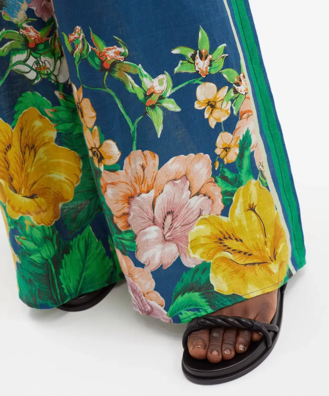 Alemais Lyla Shirt And Pants Set Navy Size AU 14 for rent on The Volte - main image