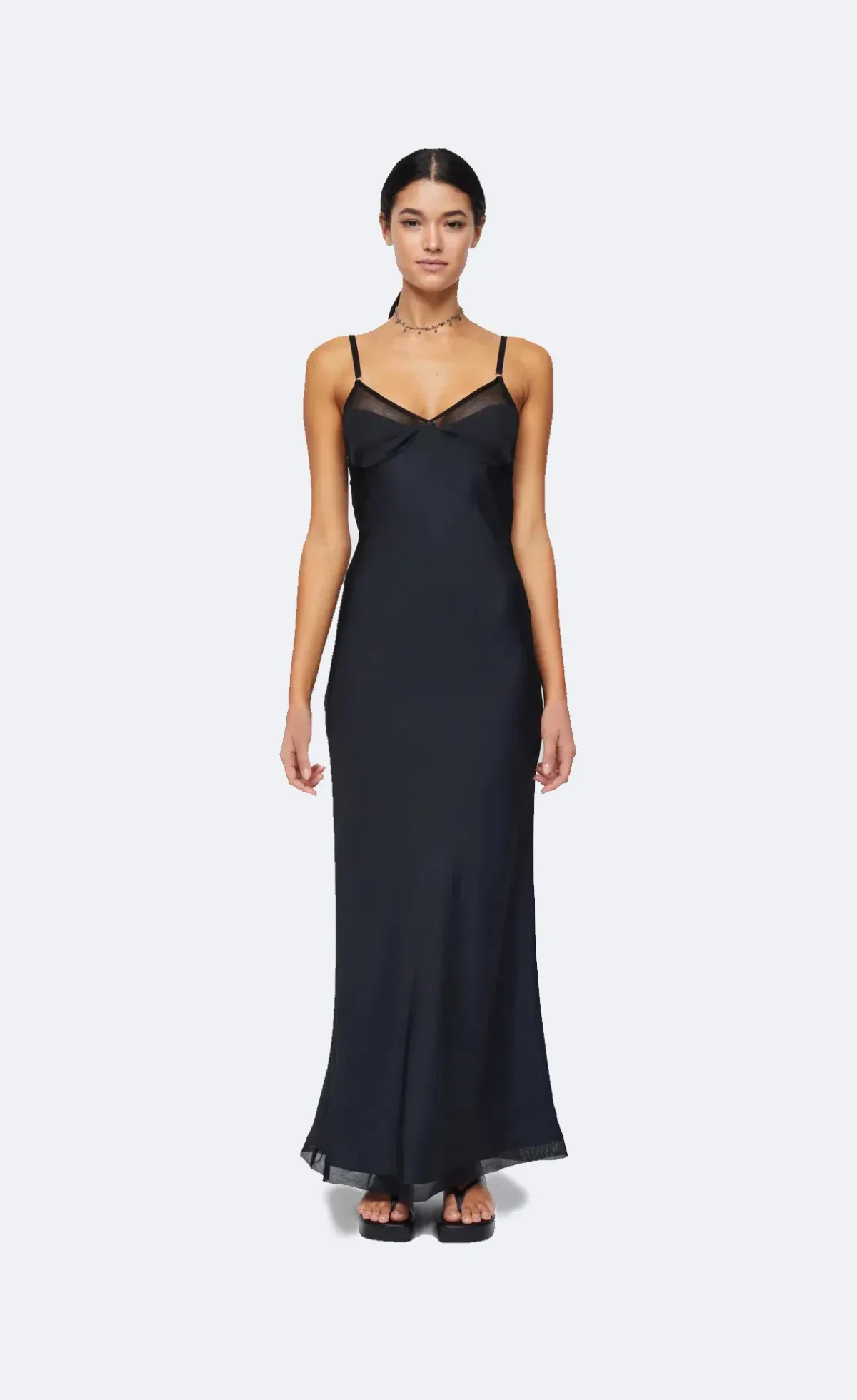 Bec & Bridge Joelle Maxi Dress Black Size AU 6 for rent on The Volte - main image