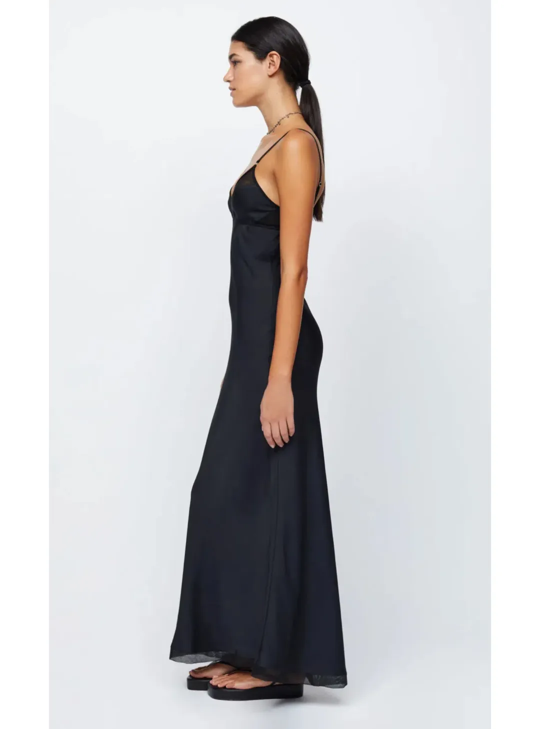 Bec & Bridge Joelle Maxi Dress Black Size AU 6 for rent on The Volte - main image