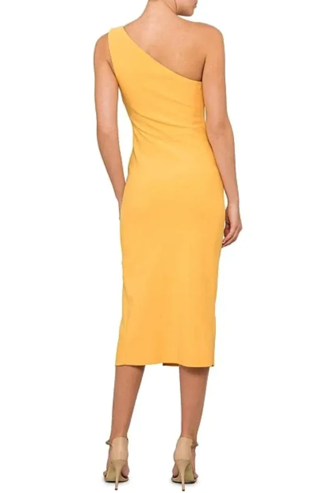 Bec & Bridge Tango Race Midi Dress Mango Size 8 for rent on The Volte - main image