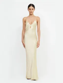 Bec & Bridge Cedar City Maxi Dress Ice Yellow Size 6  for rent on The Volte - image 1