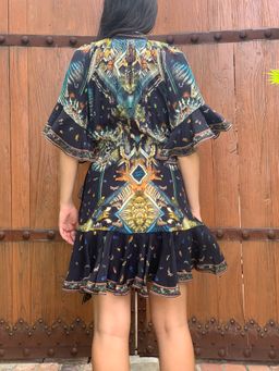 Camilla Maternal Instinct Wrap dress w raglan sleeve size small for rent on The Volte - image 2