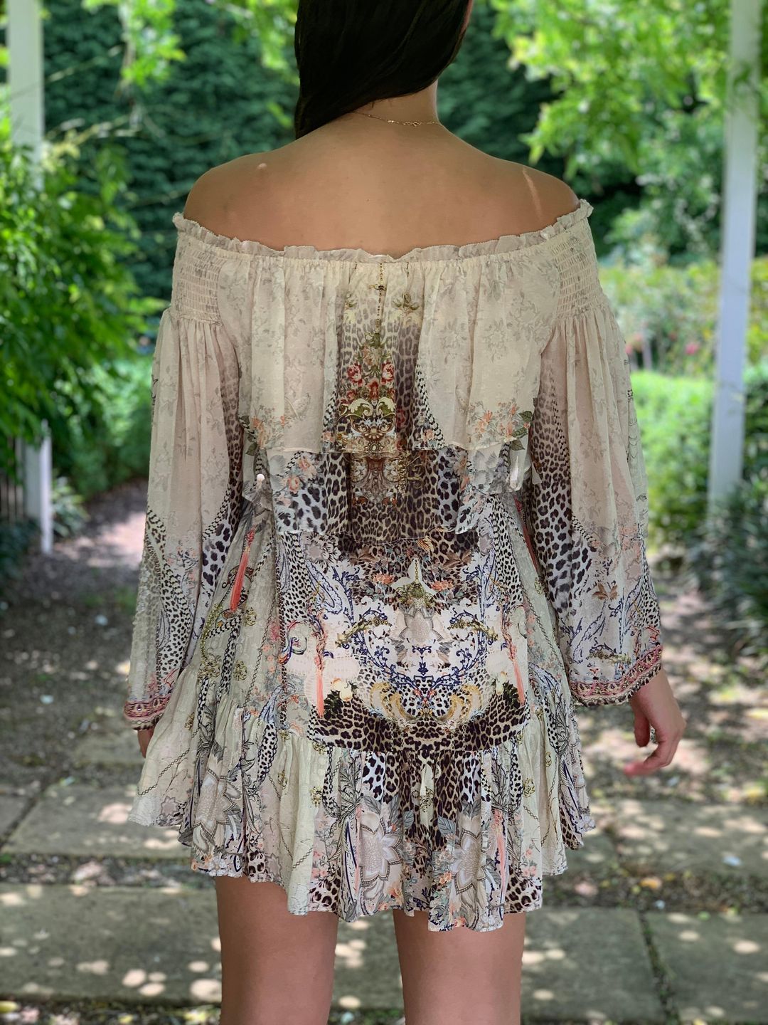 Camilla Forever Forever Tiered Short Dress Size 8/S for rent on The Volte - main image