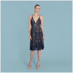 Pilgrim Lynda Dress Navy Size 10 for rent on The Volte - image 2