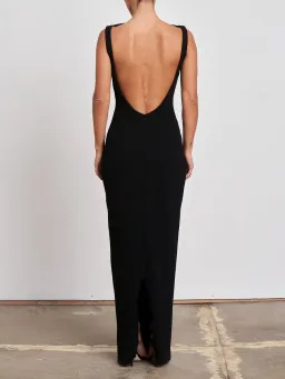 Effie Kats Verona Gown Black Size 10 /12 or large  for rent on The Volte - image 2