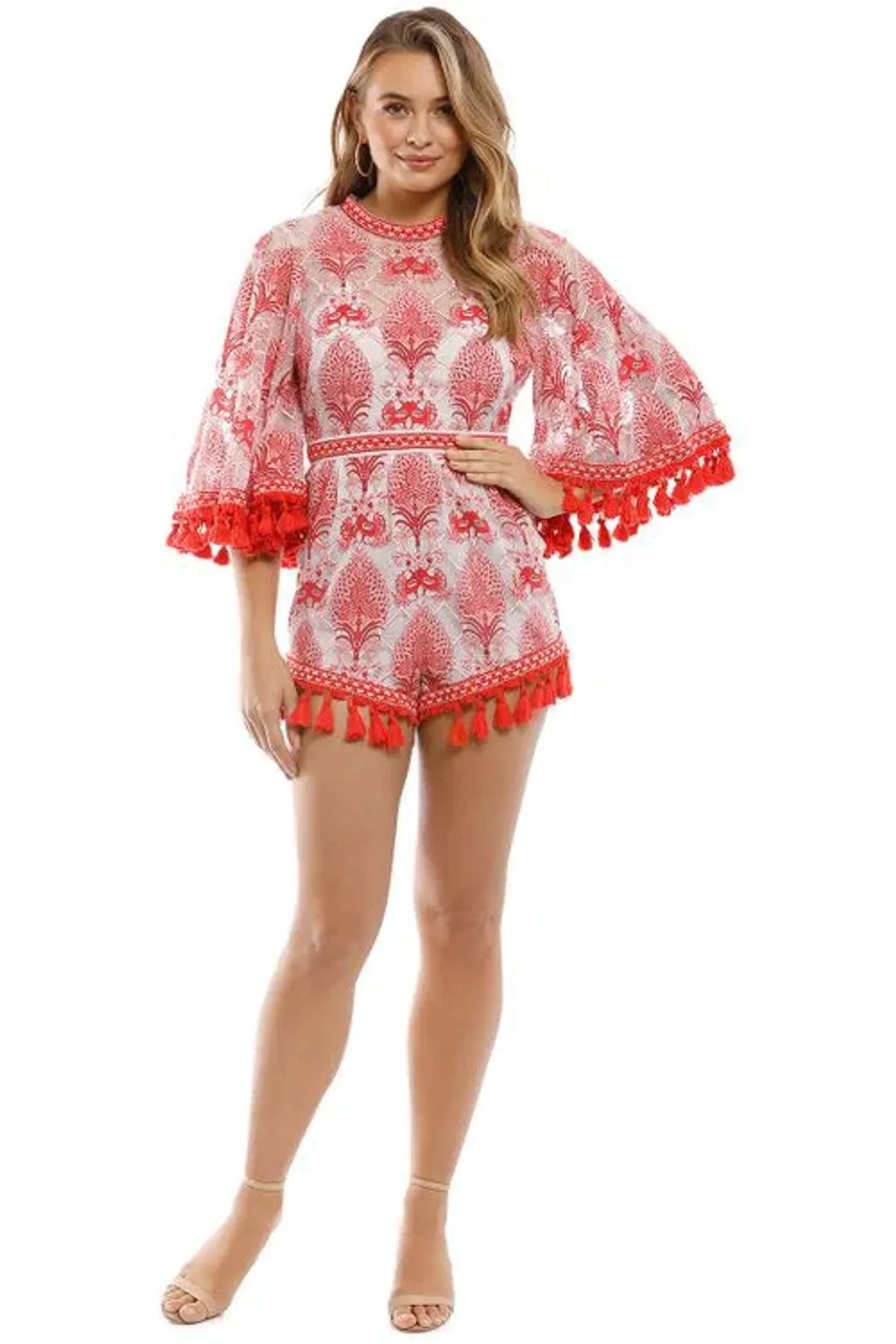 Alice McCall Young Hearts Run Free Playsuit Print Size 10 for rent on The Volte - main image