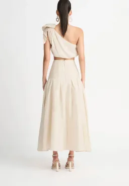 Sheike Abigail Bow Top & Skirt Set Neutral Size 12 / L for rent on The Volte - image 2