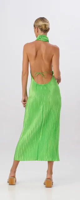L'Idee Klum Gown Neon Lime Green Size AU 8 for rent on The Volte - image 4