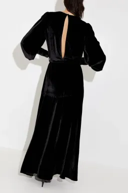 Sleeping with Jacques Sylvia Dress Black Size 12 for rent on The Volte - image 3