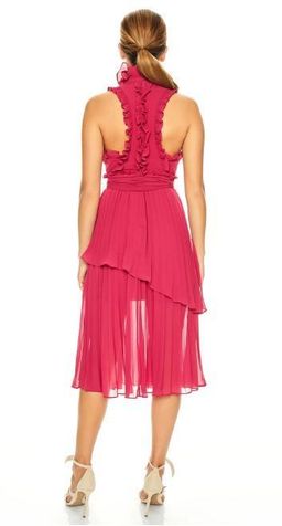 Talulah Jodi Dress Dark Pink Size 10  for rent on The Volte - image 2