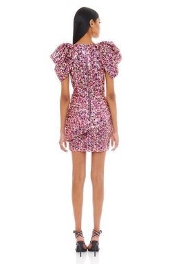 Eliya The Label Marnie Mini Dress Pink Size 8 for rent on The Volte - image 4