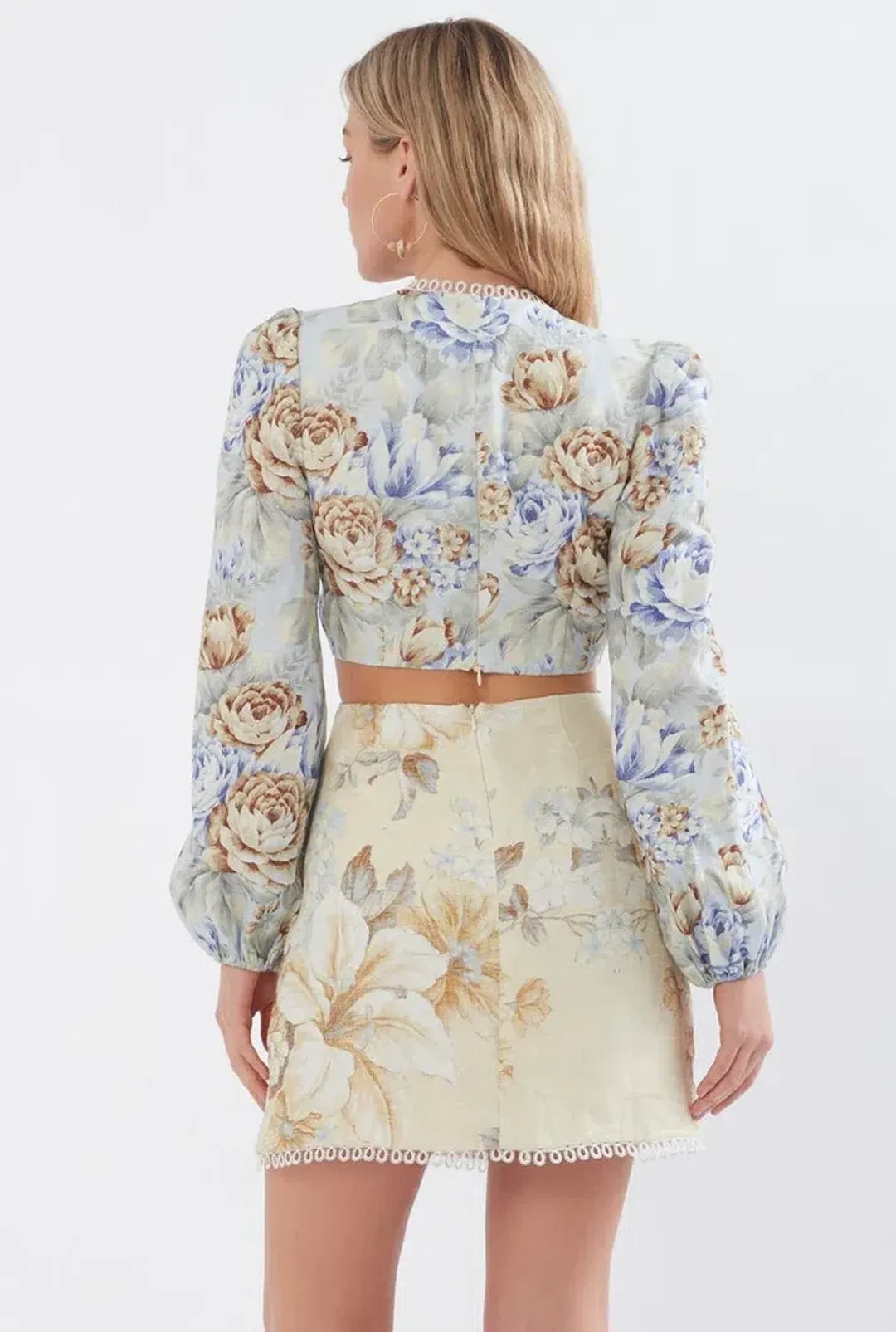 Sonya Moda Cut Out Printed Mini Dress Floral Size 6 / XS for rent on The Volte - main image