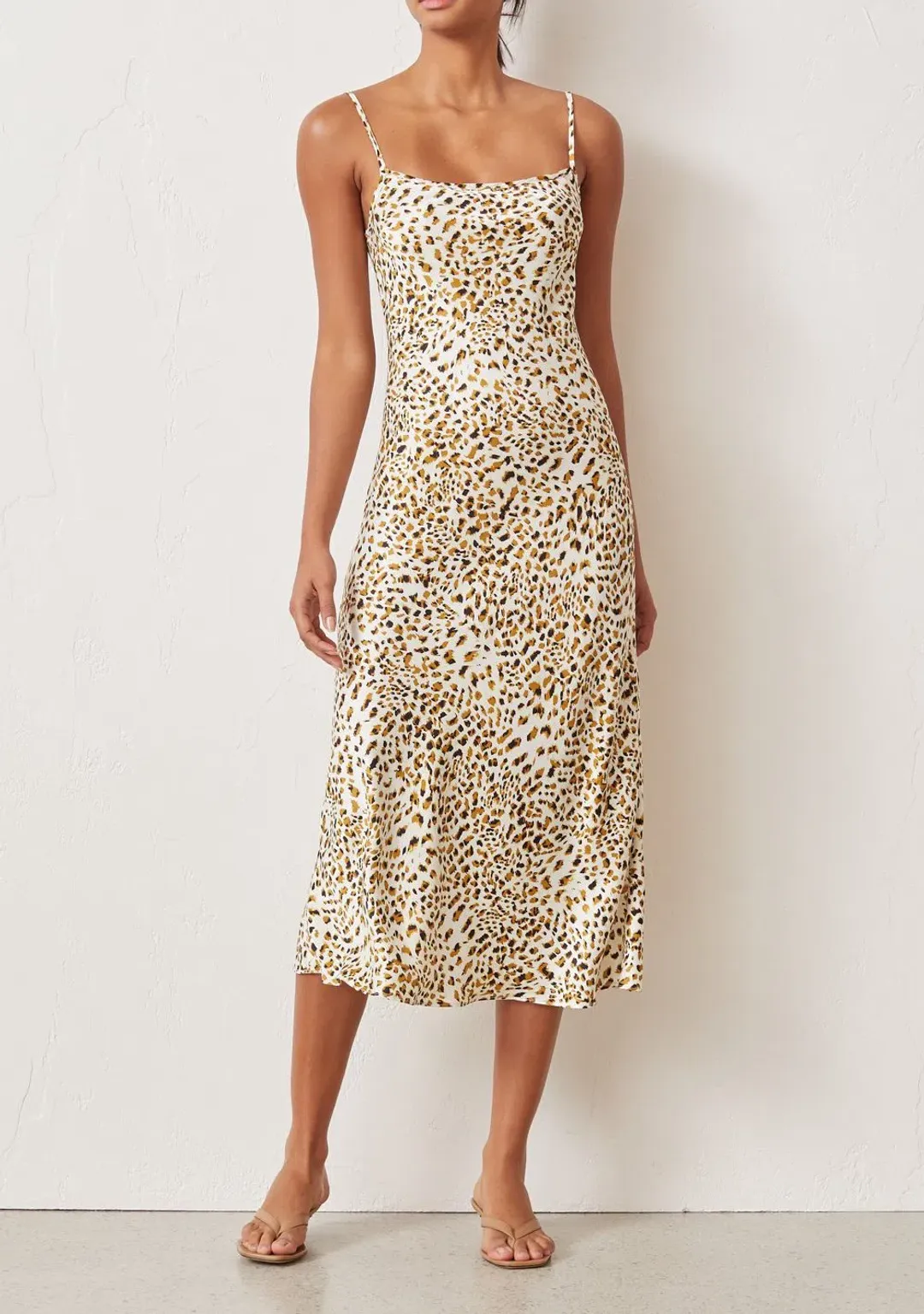 Bec & Bridge Catalonia Midi Dress Print Size 10 for rent on The Volte - main image