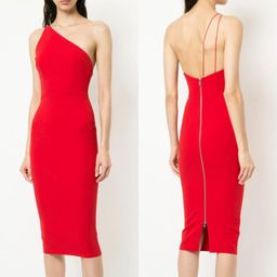 Alex Perry Rumer Dress Red Size 10 for rent on The Volte - image 2