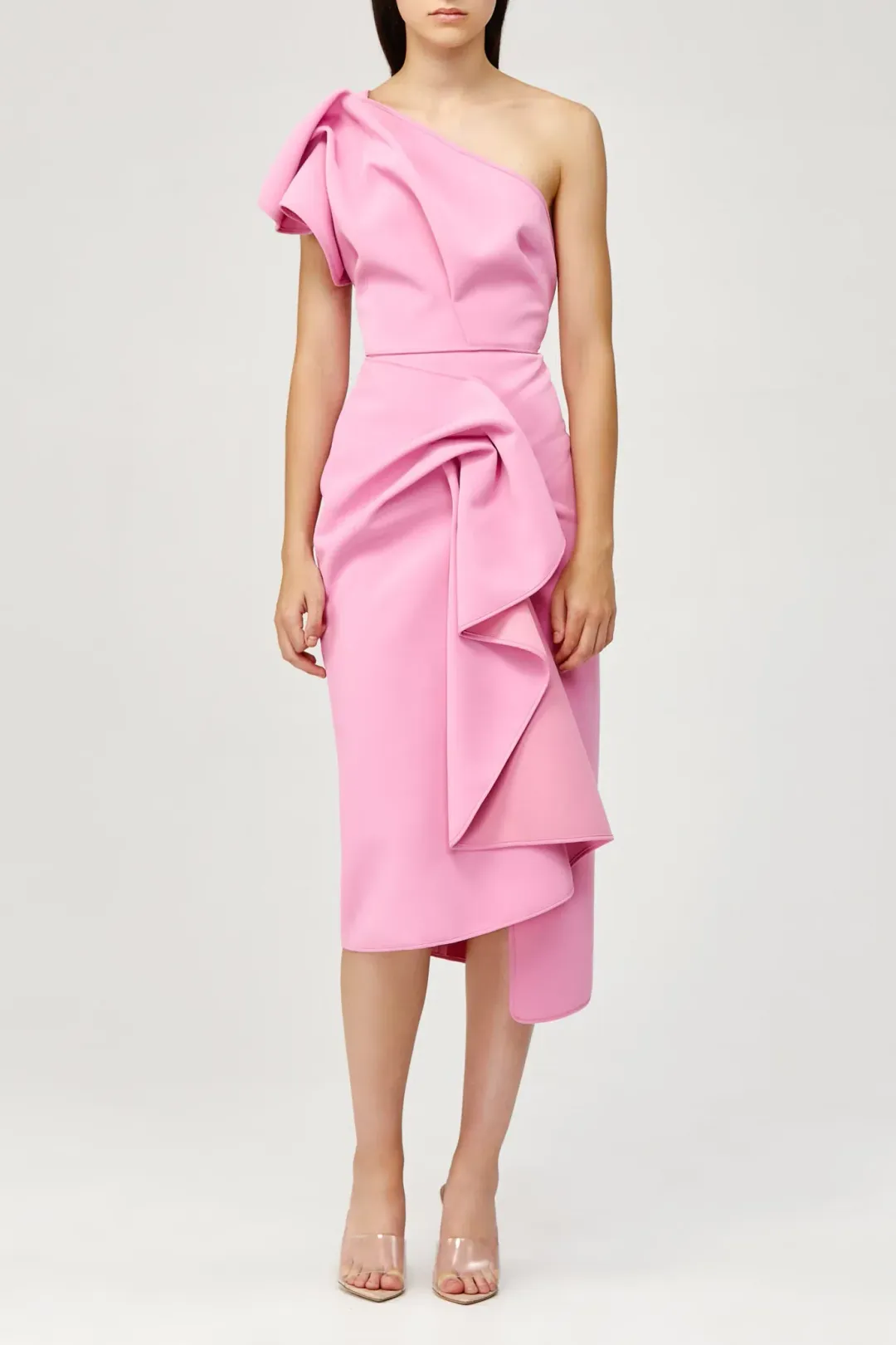 Acler Habana Bodice & Crawford Skirt Set Pink Size 8 for rent on The Volte - main image