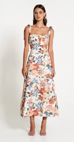 SOFIA THE LABEL - MIMI CUT OUT MIDI DRESS  for rent on The Volte - image 2