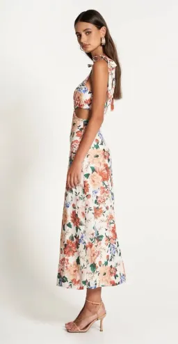SOFIA THE LABEL - MIMI CUT OUT MIDI DRESS  for rent on The Volte - image 1