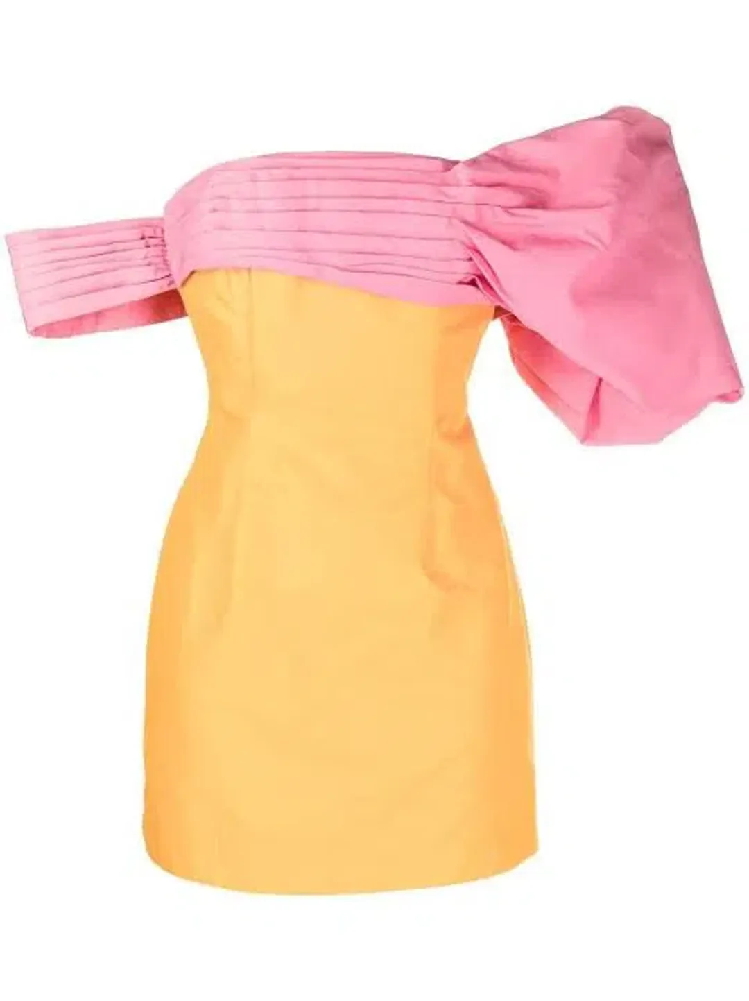 Rachel Gilbert Manuela Mini Dress Orange Size 0 / AU 6 for rent on The Volte - main image