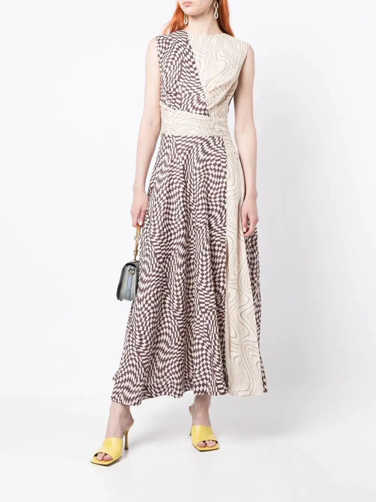 Rachel Gilbert Lola Dress Print Size 0/AU 6 for rent on The Volte - main image