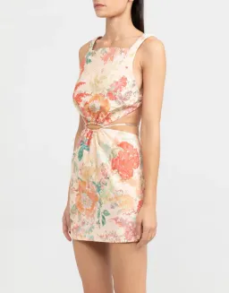 Significant Other Indiana Linen Mini Dress Floral Size 6 for rent on The Volte - image 3