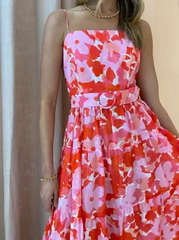 Steele Harper Dress in Camellia Size 10 for rent on The Volte - image 2