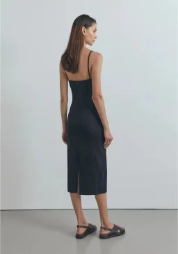 Viktoria And Woods Denim Dress Black Size AU 8 for rent on The Volte - image 2