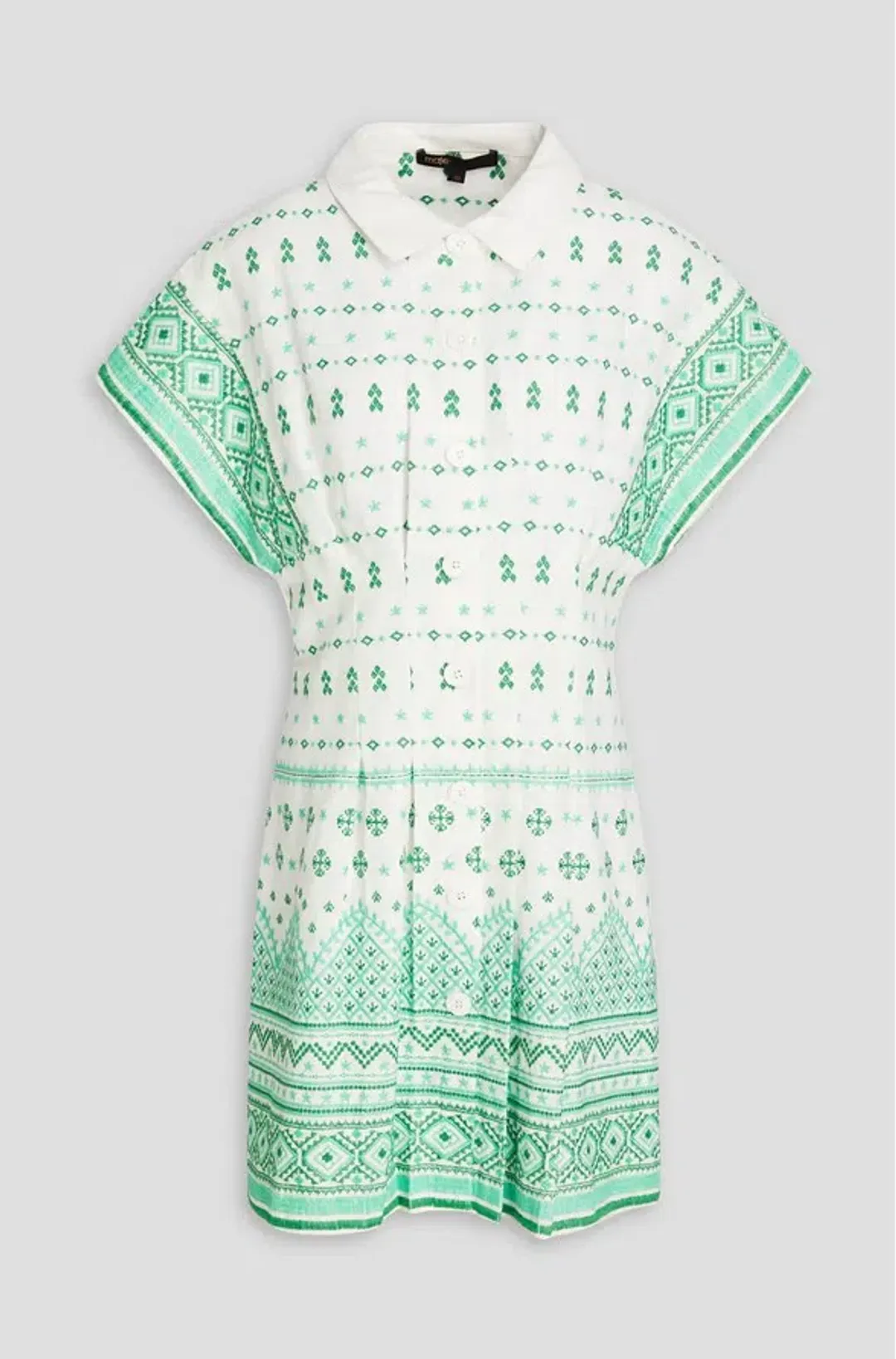 Maje Guipure Dress Print Size 38/AU 10  for rent on The Volte - main image