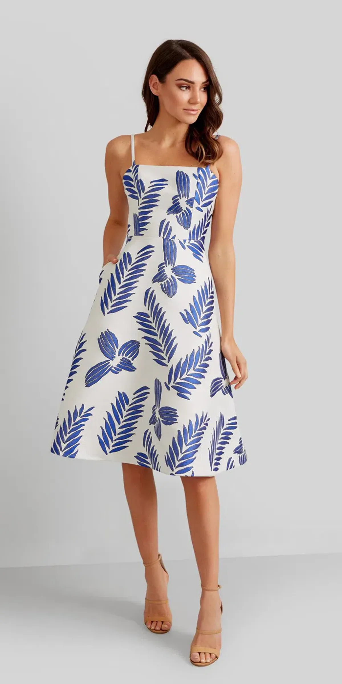 Kookai Iris Midi Dress White Size AU 10 for rent on The Volte - main image