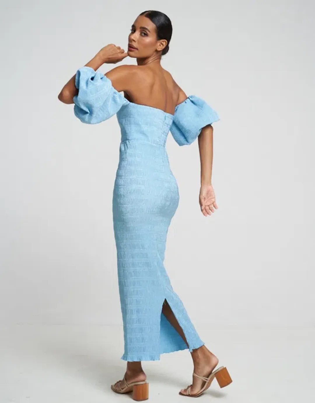 L'Idee Art Deco Dress Blue Size XS / AU 6 for rent on The Volte - main image