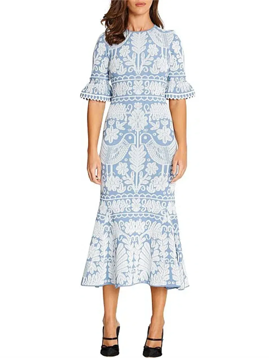 Alice McCall La Javanaise Midi Dress Blue Size 10 for rent on The Volte - main image
