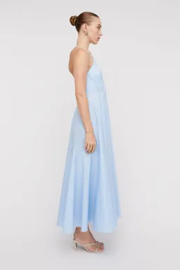 Scanlan Theodore Parachute Strappy Dress Blue Size 6 / XS for rent on The Volte - image 2