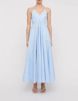 Scanlan Theodore Parachute Strappy Dress Blue Size 6 / XS for rent on The Volte - image 1