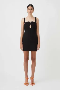 Camilla and Marc Brixton Mini Dress in Black  Size 10  for rent on The Volte - image 1