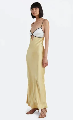 Bec & Bridge Nadia Bustier Maxi Dress Yellow Size AU 10 for rent on The Volte - image 2