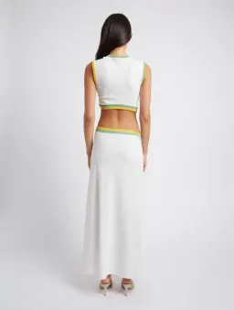 Christopher Esber Multi Paisley Cutout Torso Dress White AU 4 for rent on The Volte - image 3