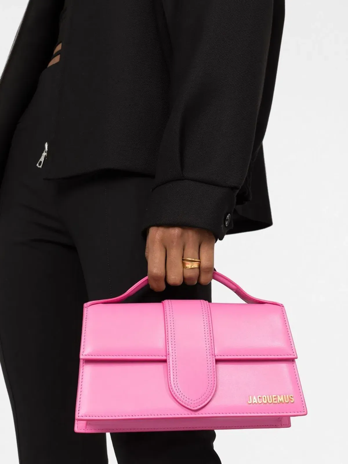 Jacquemus Le Grand Bambino in Pink for rent on The Volte - main image