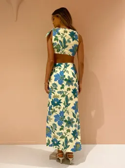 Sir the Label Alexandre Knot Dress in Marguerite Print Size 10 for rent on The Volte - image 10
