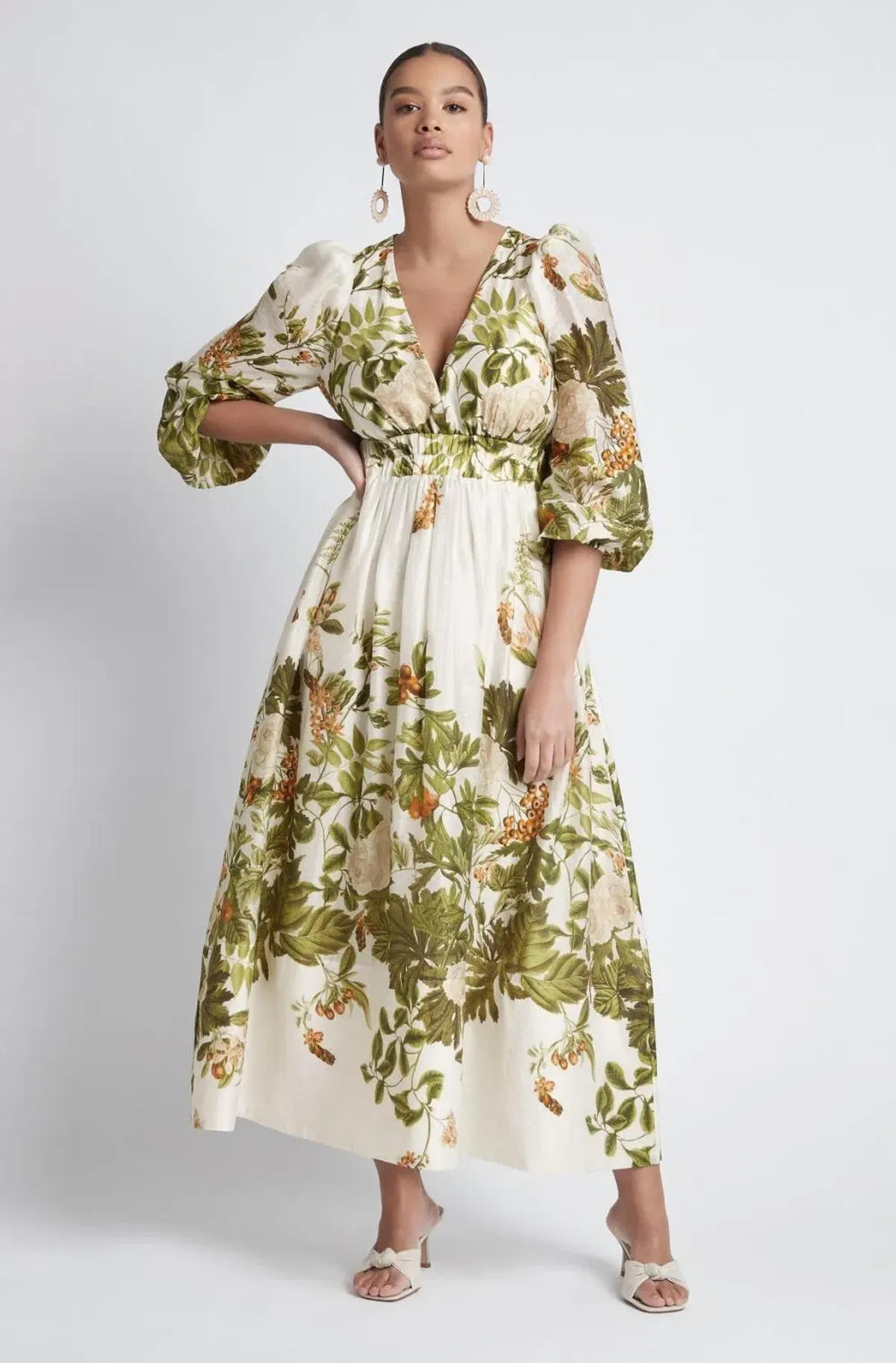 Sheike Garden Of Eden Dress White Size AU 6 for rent on The Volte - main image