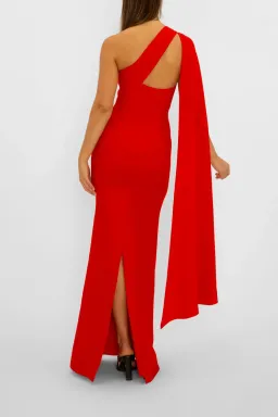 Carla Zampatti Homage To Carla Gown Red Size AU 8 for rent on The Volte - image 2